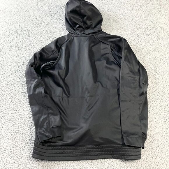 Nike Jacket Mens Large Black Lebron Ultimate Hyper Elite Therma Fit Warm Up Zip - Picture 8 of 8